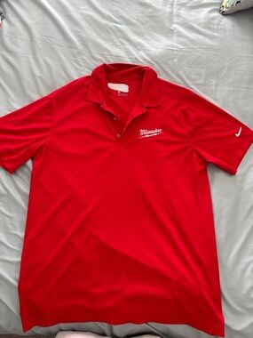 Nike Red Milwaukee Men's Polo Shirt